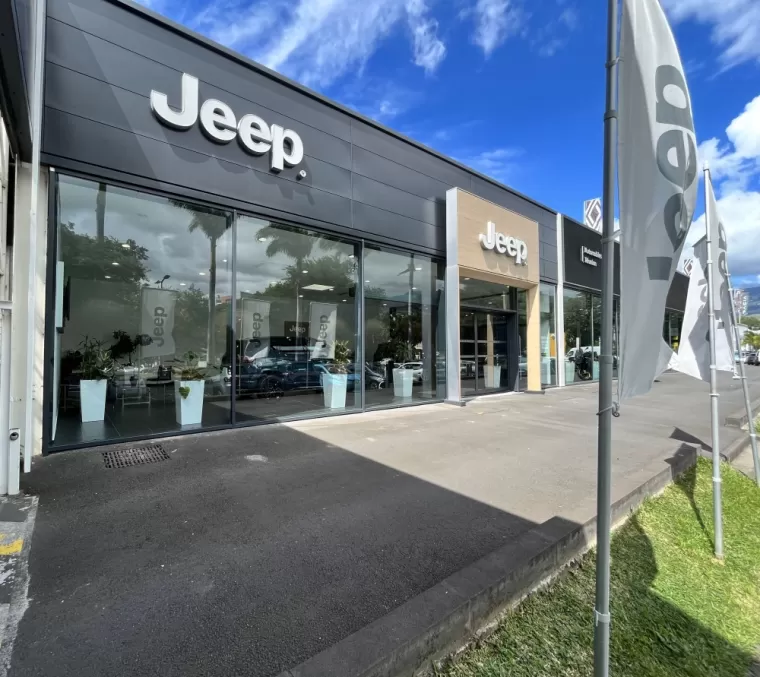Concession JEEP à St Denis, ALTECPROD