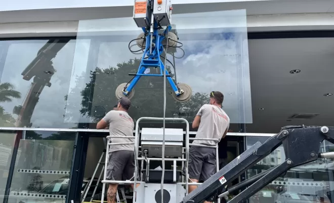 Pose de Façade Rideau Dacia St Denis, Saint-Leu, ALTEC-PROD